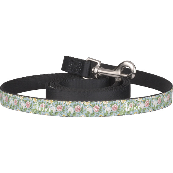 Custom Vintage Floral Dog Leash (Personalized)