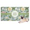 Vintage Floral Dog Towel (Personalized)
