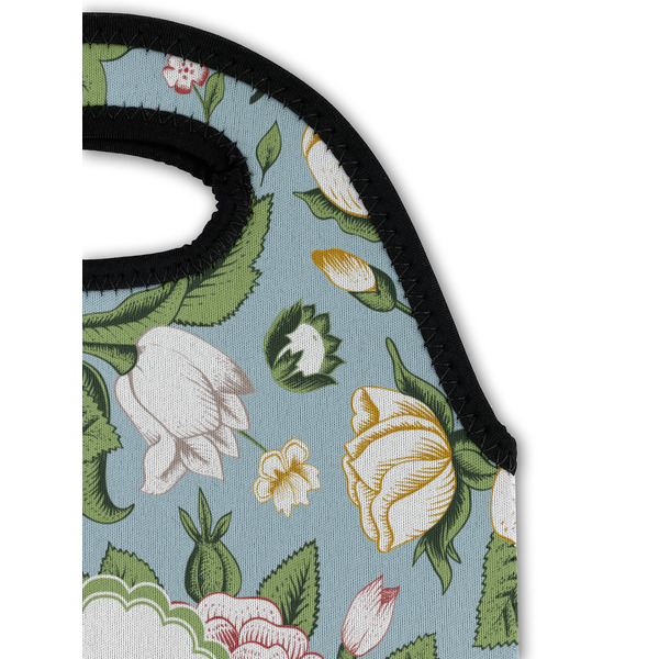 Vintage Floral Double Wine Tote - Detail 1 (new)