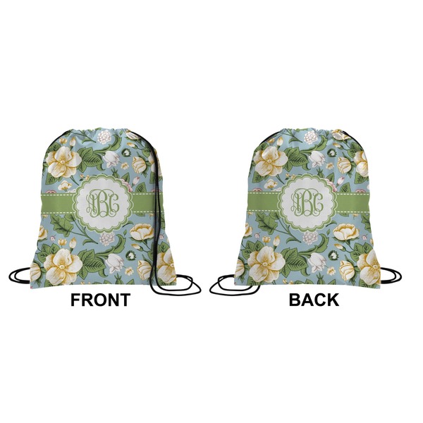 Vintage Floral Drawstring Backpack