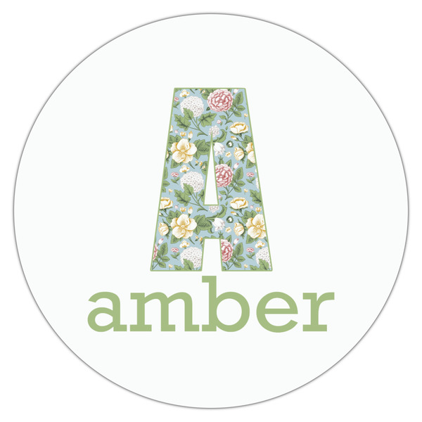 Vintage Floral Drink Topper - Large - Single