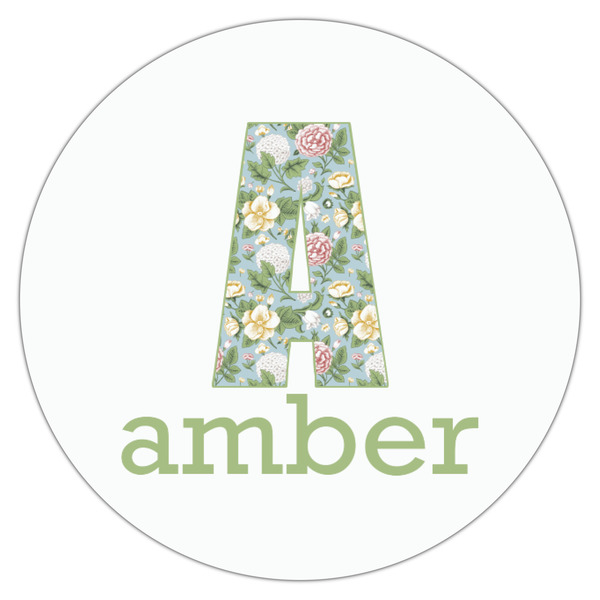 Vintage Floral Drink Topper - Small - Single