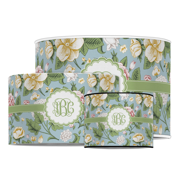 Vintage Floral Drum Lampshades - MAIN