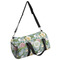 Vintage Floral Duffle bag with side mesh pocket