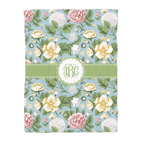 Vintage Floral Duvet Cover - Twin - Front