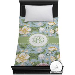 Vintage Floral Duvet Cover - Twin XL (Personalized)