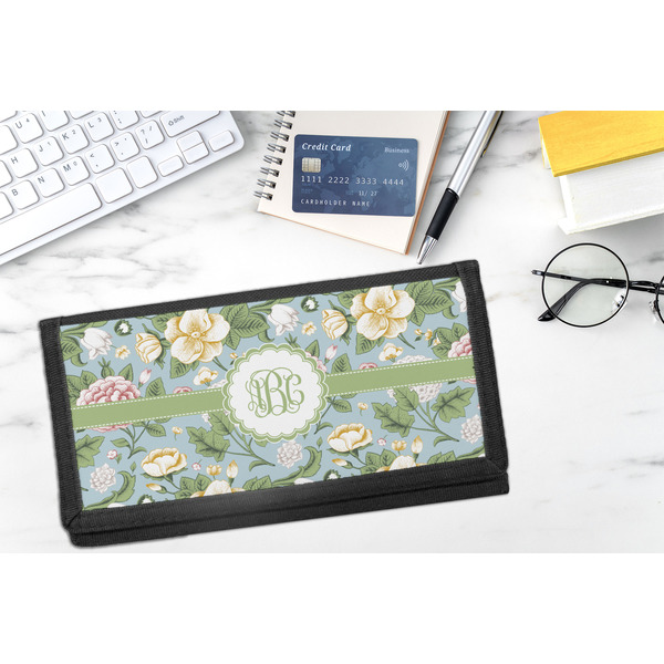 Vintage Floral DyeTrans Checkbook Cover - LIFESTYLE