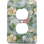 Vintage Floral Electric Outlet Plate