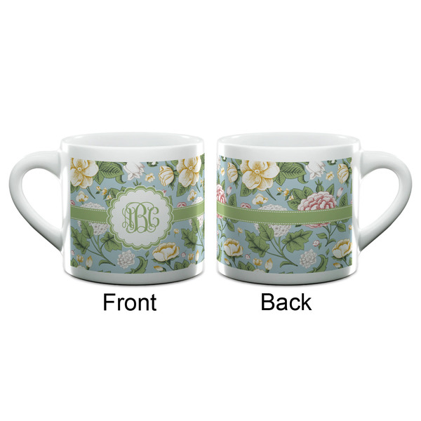 Vintage Floral Espresso Cup - 6oz (Double Shot) (APPROVAL)