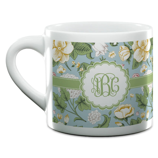 Vintage Floral Espresso Cup - 6oz (Double Shot) (MAIN)