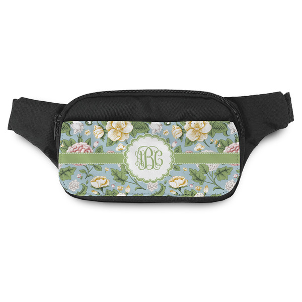 Custom Vintage Floral Fanny Pack - Modern Style (Personalized)