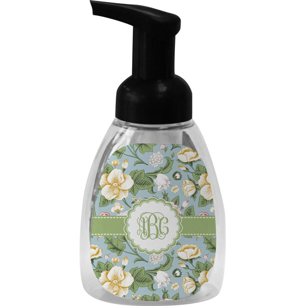Vintage Floral Foam Soap Bottle