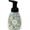 Vintage Floral Foam Soap Bottle - Black (Personalized)