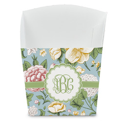 Vintage Floral French Fry Favor Boxes (Personalized)