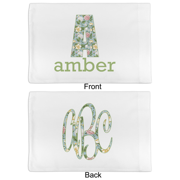 Vintage Floral Full Pillow Case - APPROVAL (partial print)