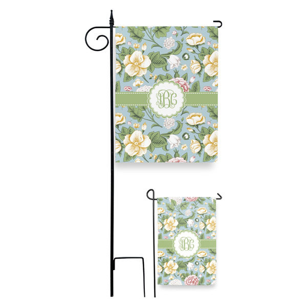 Vintage Floral Garden Flag - PARENT/MAIN