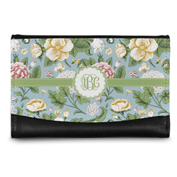 Vintage Floral Genuine Leather Women's Wallet - Small (Personalized)