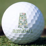 Vintage Floral Golf Balls (Personalized)