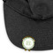 Vintage Floral Golf Ball Marker Hat Clip - Main - GOLD
