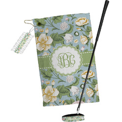Vintage Floral Golf Towel Gift Set (Personalized)