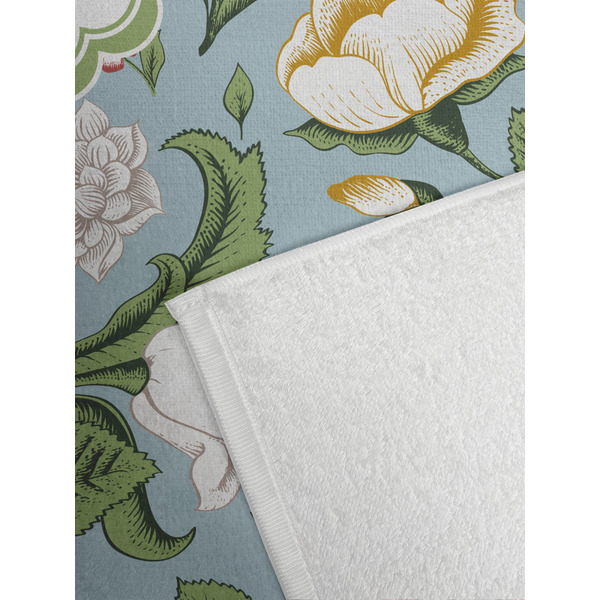 Vintage Floral Golf Towel - Detail