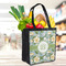 Vintage Floral Grocery Bag - LIFESTYLE