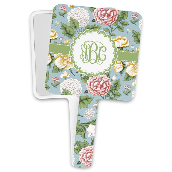 Custom Vintage Floral Hand Mirror (Personalized)