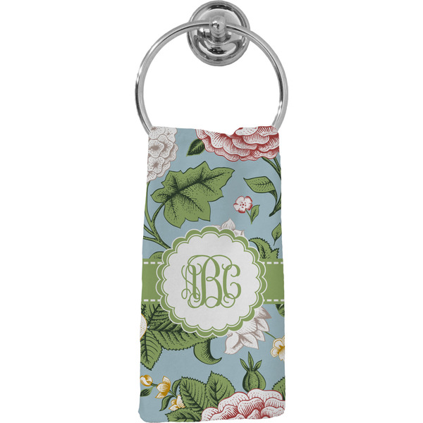 Custom Vintage Floral Hand Towel - Full Print (Personalized)