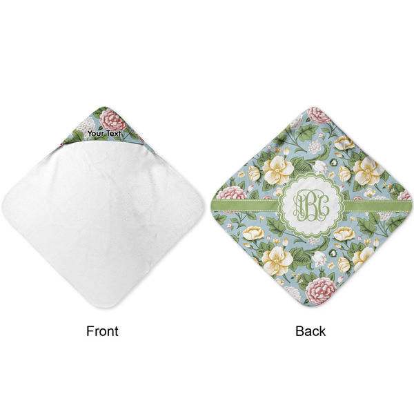 Vintage Floral Hooded Baby Towel- Approval