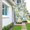 Vintage Floral House Flags - Double Sided - LIFESTYLE