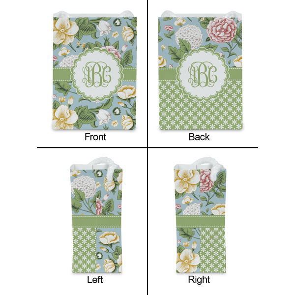 Vintage Floral Jewelry Gift Bag - Matte - Approval