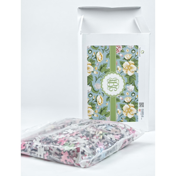 Vintage Floral Jigsaw Puzzle 1014 Piece - Box