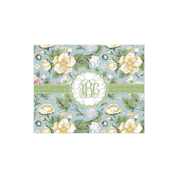 Custom Vintage Floral 110 pc Jigsaw Puzzle (Personalized)