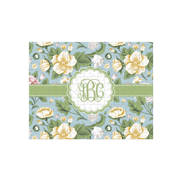 Custom Vintage Floral 252 pc Jigsaw Puzzle (Personalized)