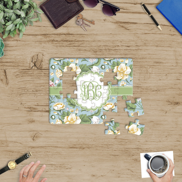 Vintage Floral Jigsaw Puzzle 30 Piece - In Context