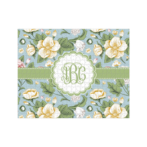 Custom Vintage Floral 500 pc Jigsaw Puzzle (Personalized)