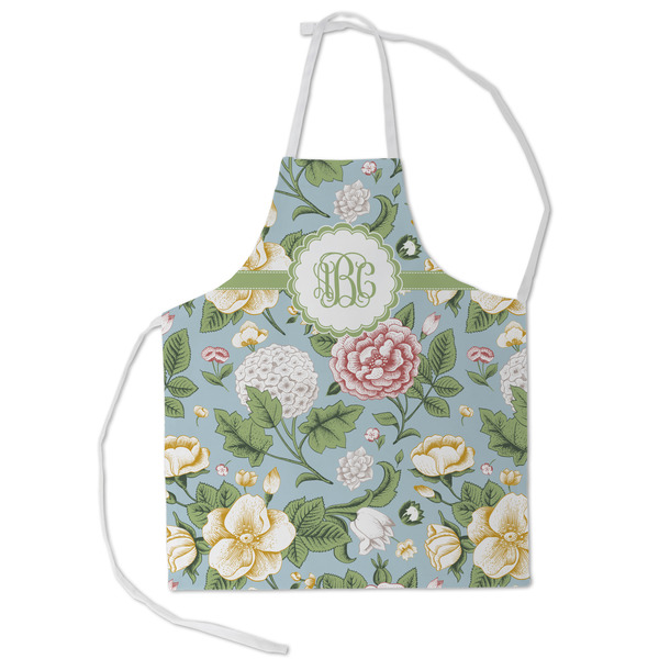Custom Vintage Floral Kid's Apron - Small (Personalized)