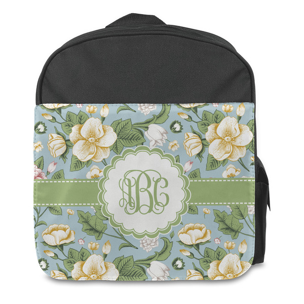 Vintage Floral Kids Backpack - Front