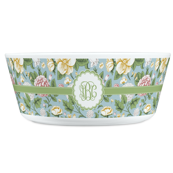 Vintage Floral Kids Bowls - FRONT