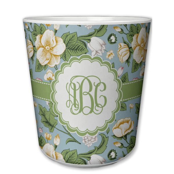 Custom Vintage Floral Plastic Tumbler 6oz (Personalized)
