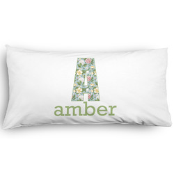 Vintage Floral Pillow Case - King - Graphic (Personalized)