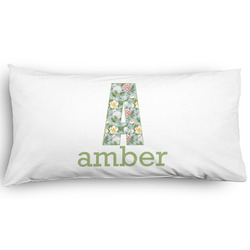 Vintage Floral Pillow Case - King - Graphic (Personalized)