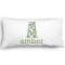 Vintage Floral Pillow Case - King - Graphic (Personalized)
