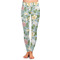 Vintage Floral Ladies Leggings - Extra Large