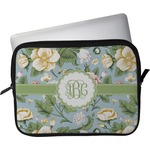 Vintage Floral Laptop Sleeve / Case - 13" (Personalized)