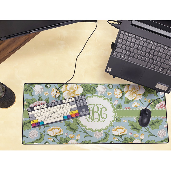 Vintage Floral Large Gaming Mats - LIFESTYLE