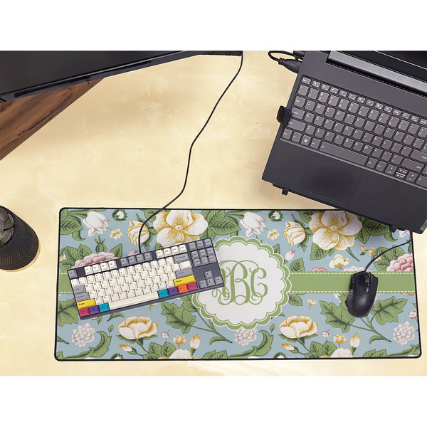 Vintage Floral Large Gaming Mats - LIFESTYLE