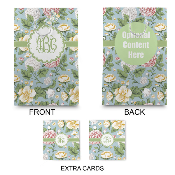 Vintage Floral Large Gift Bag - Approval