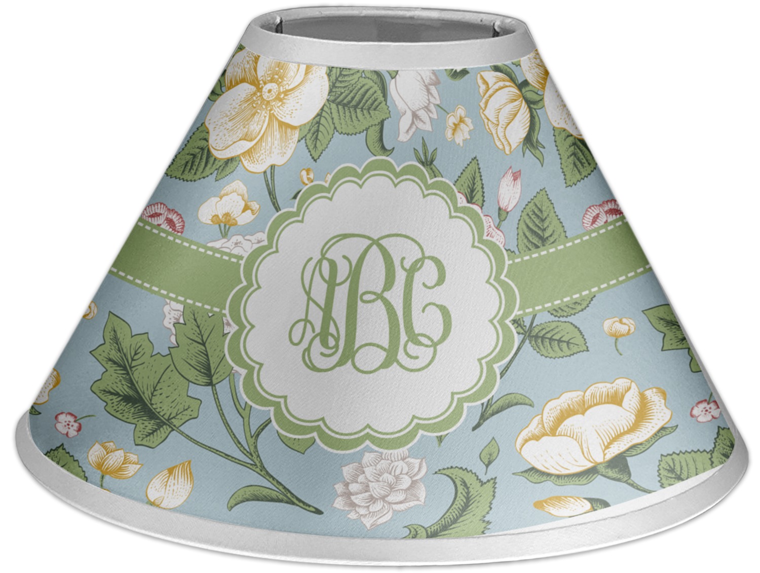 Vintage Floral Coolie Lamp Shade (Personalized) YouCustomizeIt