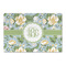 Vintage Floral Large Rectangle Car Magnet (Personalized)